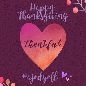 Happy Thanksgiving y’all!